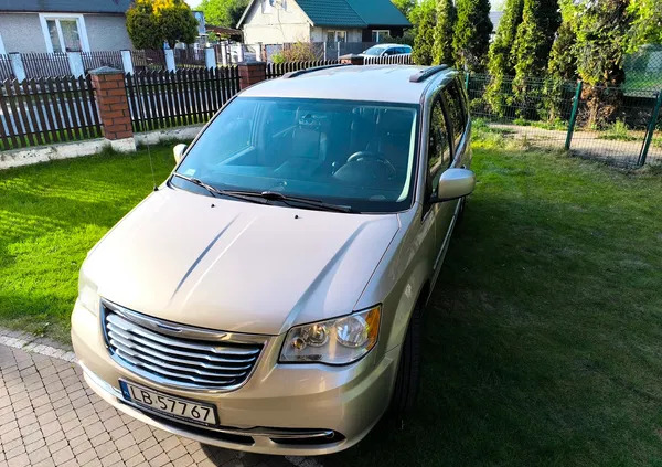 chrysler lubelskie Chrysler Town &amp; Country cena 48500 przebieg: 197000, rok produkcji 2014 z Nowy Staw